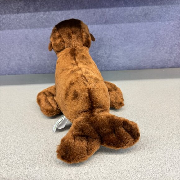 Aurora World Destination Nation Plush Seal Brown Soft Cuddly Stuffed Animal 2019 - Picture 4 of 9